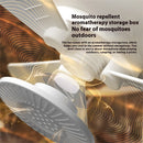 IPRee 2 in 1 Portable Fan Camping Light 3600mAh Rechargeable Outdoor Camping Tent Fan New Remote Control Household Ceiling Fan Lighting