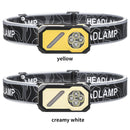 LED Multi-Source Sensor Headlamp, Portable Running Light With Cap Clip Magnet, Rgb Ambient Light, Digital Display Headlamp For Fishing Camping Hiking,Running