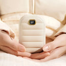 2 In 1 Portable Hand Warmer 4000MAH Double-sided Heating Hand Warmer Mini Heater Hand Warmer Electric Type C Rechargeable