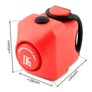 BENGGUO 110dB Bike Electronic Horn Type-C Charging Warning Safety Bicycle Mini Alarm for MTB Handlebar of 22-31.8mm