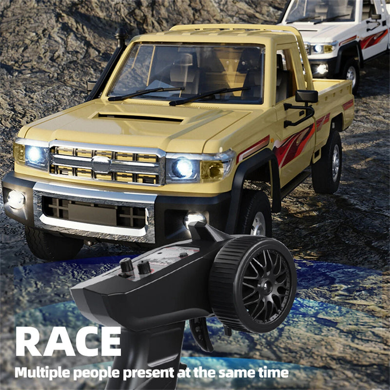 SG PINECONE FOREST 1405 RTR 1/14 2.4G RWD RC Car for TOYOTA  LC79 Pickup Truck LED Light Off-Road Climbing Vehicles Classic Models Remote Control Toys