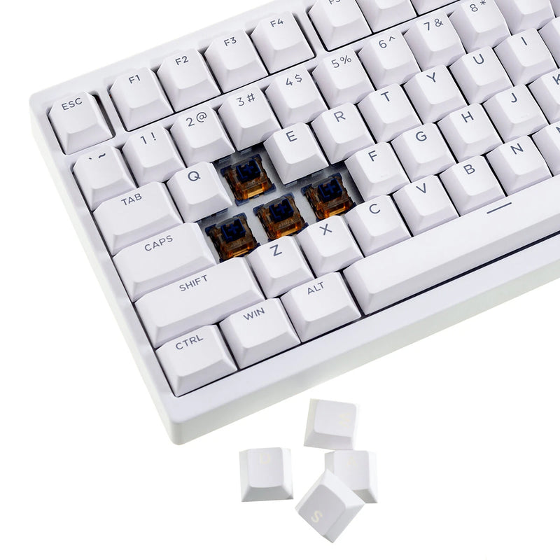 GAMAKAY TK75HE-V2 Magnetic Switch Mechanical Gaming Keyboard 81-Keys Wired RGB Backlit 0.01mm RT Accuracy TOP Structure PBT Keycaps Type-C Wired Keyboards for PC Laptop Computer