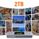 JEYI i9X Smart Display M.2 Dual Protocol SSD Enclosure USB 3.2 Gen 2 10Gbps M.2 NVMe SATA SSD Case Support M-Key B +M Key UASP Trim