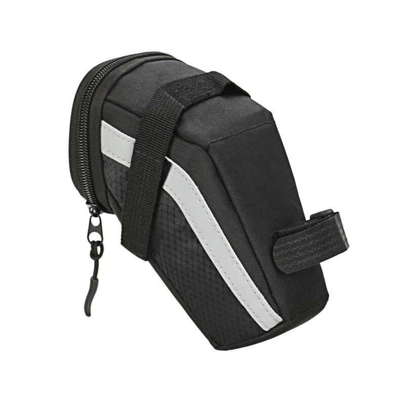 B-Soul 1L Bicycle Bag Large Capacity Nylon Fabric Ultralight Waterproof Bicycle Seat Tail Bags for Electric Bike Mountain Bike Road Bike