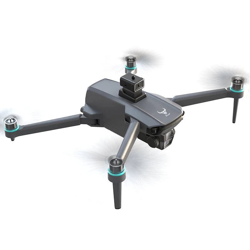 ZLL Beast SG603 PRO GPS 5G WiFi FPV with 4.5inch Touchable LCD Screen Controller Voice Broadcast 720P HD Dual Camera Servo Gimbal 360 Obstacle Avoidance One-Key Airdrop Brushless Foldable RC Drone Quadcopter RTF