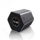 Hexagon Digital Clock Timer Magnet Cube Timer Kitchen Hexagon Flip Timer for Study Cooking Training Easy to Use Magnetic