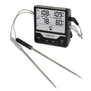 BALDR Split Dual Probe Food Thermometer Large Screen Electronic Food Thermometer Intelligent Split Digital Display Dual Probe Barbecue Fork Temperature Warning