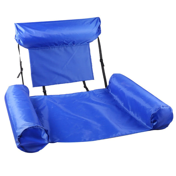 PVC Summer Floating Row Swimming Pool Floats Foldable Air Mattresses Bed Beach Water Sports Lounger float Chair Hammock Mat