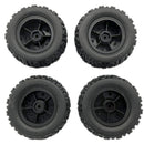 4PCS Upgraded Tires Wheels for Wltoys 144010 MJX 14209 14210 1/14 1/16 RC Cars Vehicles Models Spare Parts