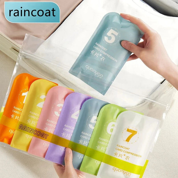 IPRee Portable Thickened Raincoat Travel Outdoor Rainwear Waterproof Women And Men Disposable Camping Rain Cover Travel Supplies