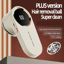 Intelligent Digital Display Fabric Shaver Hair Ball Trimmer Portable Lint Remover with 6 Blade Cutter Head Type C Fast Charging