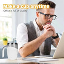 Magnetic Automatic Self Stirring Cup Stainless Steel Temperature Difference Coffee Mixing Cup Smart Blender Thermal Cup