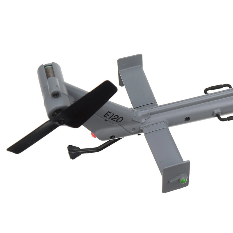 Eachine E120 2.4G 4CH 6-Axis Gyro Optical Flow Localization Flybarless BO-105 Scale RC Helicopter RTF