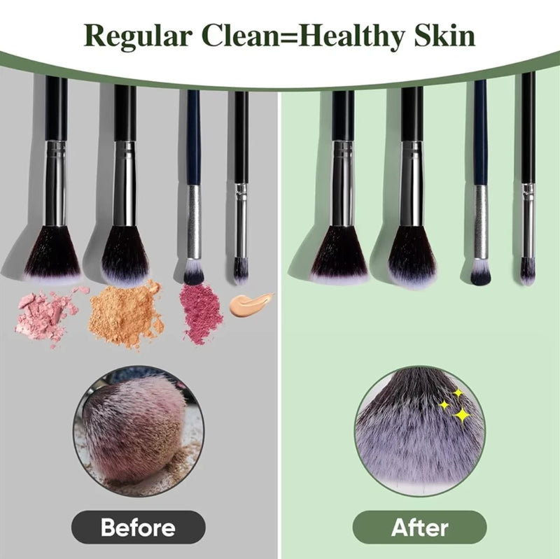 Automatic Electric Makeup Brush Cleaner Machine Automatic Makeup Brush Washer & Holder Quick Efficient for Deep Cleaning