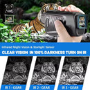 ZIYOUHU Portable 300M Night Vision Monocular Camera 7X Zoom 1080P HD Infrared Digital Telescope for Hunting Camping
