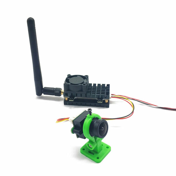 EWRF 5.8Ghz 2W FPV Wireless Transmitter VTX 2000MW 48CH Video AV Audio Sender With 2.8mm CMOS 1000TVL Camera for Long Rang RC Drone