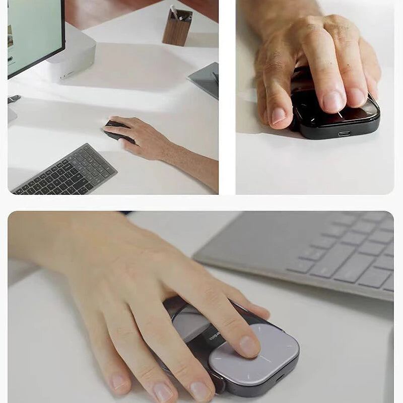 Cheerdots 2 Detachable Air Mouse Wireless Touchpad All-in-one Pocket AI Recording ChatGPT Enabled Mouse Customized Gaming Mouse