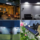 IPRee Outdoor LED Solar Clip-On Landsca Lights Waterproof Street Lantern Motion Sensor Wall Light For Garden Garage Courtyard Staircase Lighting Lamp
