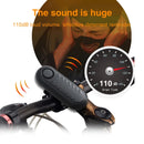 XANES 110dB Anti-Theft Bicycle Alarm Adjustable Volume Vibration Remote Waterproof Alarm for Motorcycles Electric Vehicle
