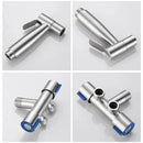 Handheld Bidet Sprayer Set Stainless 304 Steel Spray Gun Shower Handheld Toilet Bidet Faucet Sprayer Shower Nozzle Self-cleaning