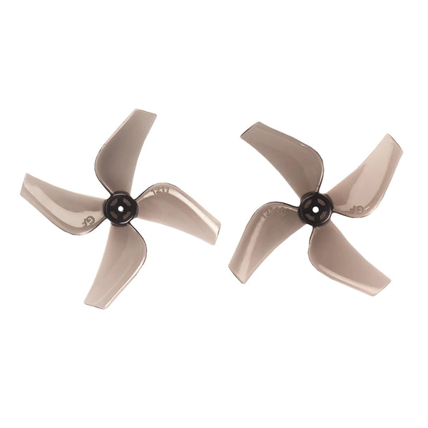 4 Pairs GEMFAN 1211 31mm 1.2 Inch 4 Blade PC Propeller 0.8mm / 1mm for FPV Racing Drones Compatible with 0702 29000kV Motor