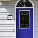 Solar Light Door Number Light Outdoor Digital Light Waterproof LED Indicator Light Home Entrance Courtyard Wall Light