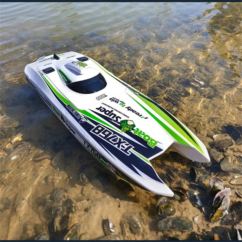 TY XIN 768 Brushless RTR 2.4G 30km/h RC Boat Jet Speedboat Water Cooling Waterproof Remote Control Ship High Speed Full Proportional Vehicles Models Toys