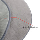 IPRee Winter Round Rabbit Fleece Usb Interface Waterproof Heating Seat Cushion, Office Outdoor Car Electric Heating Seat Cushion