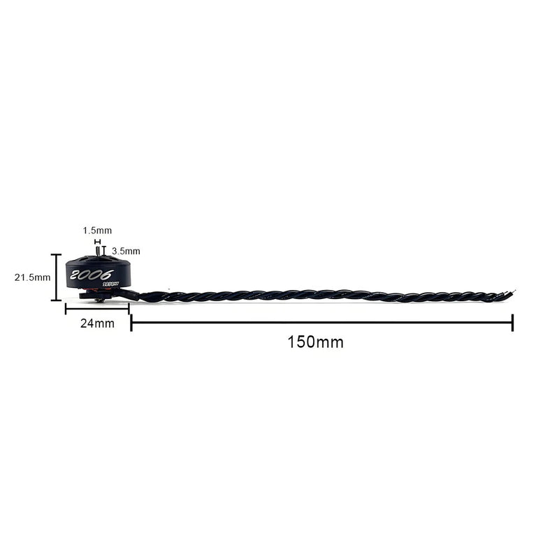 DarwinFPV CineApe35 2006 2030KV 6S/ 3400KV 4S Brushless Motor for 3.5 Inch Whoop FPV Drones