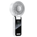 Tevorex Mini USB Fan with Digital Display 100-Speed Portable Folding Cooling Fan High Speed Strong Wind Handheld Small Fan for Outdoor