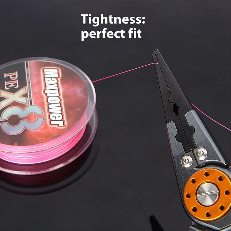 IPRee Aviation Aluminum Wire Pliers Multi-functional Fishing Pliers Outdoor Fishing Tools Fish Control Pliers, and Line Cutting Pliers