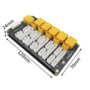 T60 XT30 Lipo Battery Parallel Charging Board 2in1 Support 2S-6S Lipo Battery for FPV Racing Drone Helicopter Airplane RC Car