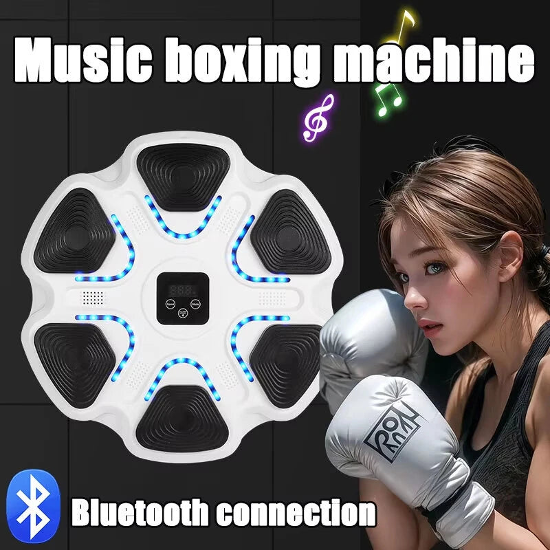 KALOAD Smart Music Punching Target 9 Speed Gradient Adjustment Intelligent Auto Counter Wall Mounted Target Boxing Training Equipment