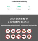 Ultrasonic Mouse Repeller Safe Pest Control Ultrasonic Car Repeller Anti Mouse Rat Shockproof Controller Electronic Ultrasonic Rodent Repeller