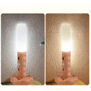 LED Motion Sensor Night Light Kitchen Cabinet Light Usb Rechargeable Wall Light Home Bedroom Table Lamp Bedside Lamp