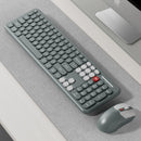 MOFii AI Voice Keyboard and Mouse Set Wireless bluetooth Combo 66 Languages Translation Type-C Rechargeable AI Shortcut Key for Computer Laptop