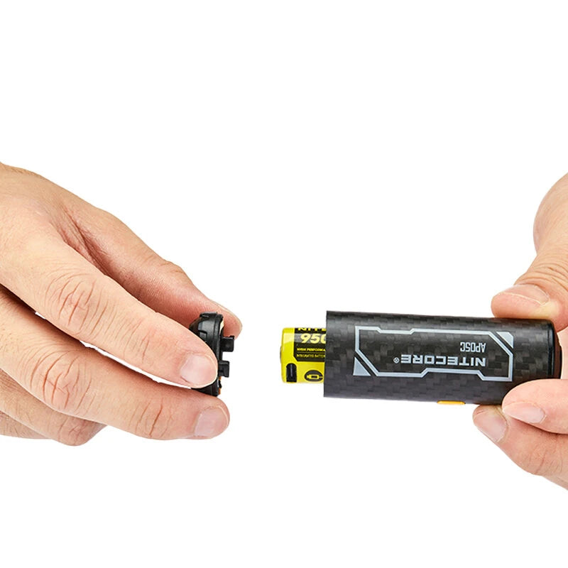 NITECORE APO5C Ultra Lightweight Carbon Fiber Air Pump for Air Bed, Air sofa,Swimming Rings, Vacuum Bags for Outdoor Adventures