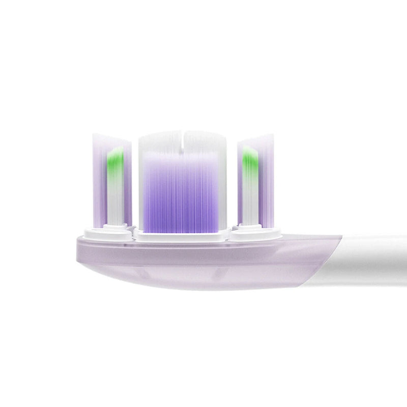 Original XIAOMI Replacement Shock-absorbing Care Toothbrush Head MBS309 for XIAOMI Oscillation Electric Toothbrush MES609 & MES610
