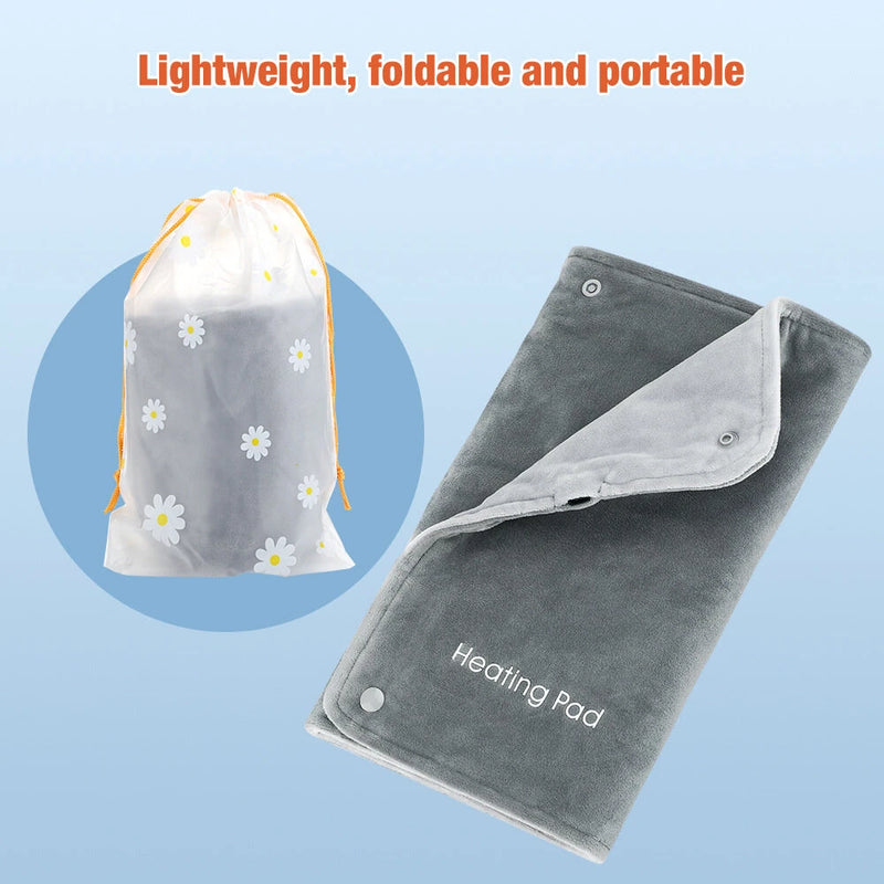 TENGOO 30x50cm USB Graphene Electric Heating Pad Portable Foot Heater Winter Hand Warmer Abdomen Waist Back Thermal Blanket Warming Mat