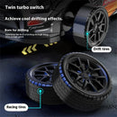 ZY013 RTR 1/43 2.4G 4WD Drift RC Car Mini Full Proportional LED Light Optional Gyro Remote Control High-Speed On-Road Racing Vehicles Models Boys Gifts Toys