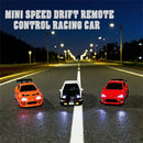 XQ 4063 RTR 1/64 2.4G 4WD Mini Drift RC Car LED Light Proportional Throttle Desktop Remote Control High Speed On-Road Racing Micro Vehicles Models Boys Gifts Toys