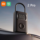 XIAOMI Mijia 2/2Pro 150PSI Smart Bike Pump 2000mAh Battery Power Bank USB Charging LED Display Electric Portable Air Pump Camping Cycling Basketball Football Pump