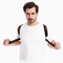 KALOAD Adjustable Back Support Invisible Shoulder Posture Corrector Unisex Spine Neck Health Correction Belt for Home Office Sport