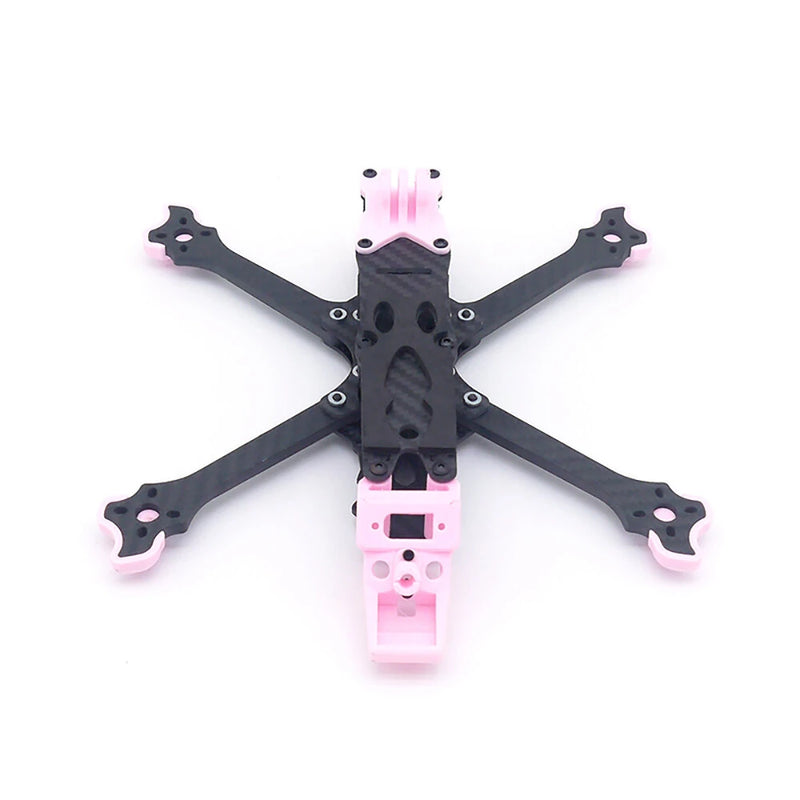 Teosaw Cockroach V6 225mm Wheelbase 5 Inch X-Type Frame Kit Support Analog / DJI O3/ Vista for DIY Freestyle RC FPV Racing Drone