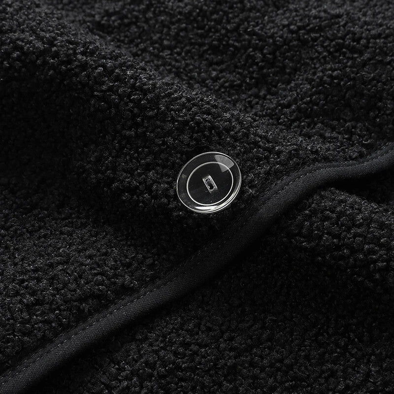 TENGOO HV-16T Heating Vest 16 Heating Areas Teddy Fleece Wram Comfortable Vest Self Heating Vest Usb Electric Thermal Vest Jacket