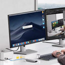ORICO 8TB USB4 40Gbps Enclosure with Cooling Fan PCIe4.0 NVME Enclosure Aluminum Compatible Thunderbolt 3/4 for Mac PC Computer