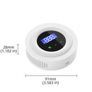 Wifi Natural Gas Leak Detector Alarm Security Protection Smart Home 433MHz Wireless Gas Leakage Sensor Fire Safety Detector Works With Tuya