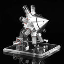 Eachine ET3 STEM Hot Air Four Cylinder Stirling Engine External Combustion Engine Model Is Suitable for Science Experiments
