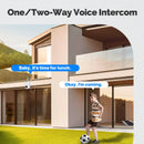 MOES Tuya WiFi 3MP Smart Security Camera Support Wireless Wired RJ45 Network IP65 Waterproof Motion Tracking Full Color Night EU Plug