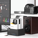 MAIWO K3082P 12-in-1 Hard Drive Docking Station SATA to USB 3.1 Gen2 Dual Bay Offline Clone Adapter with RJ45 SD/TF for 2.5/3.5" SSD HDD Case